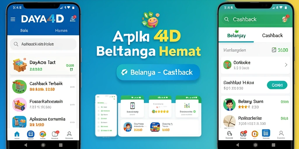Tampilan antarmuka aplikasi DAYA4D yang mudah digunakan.